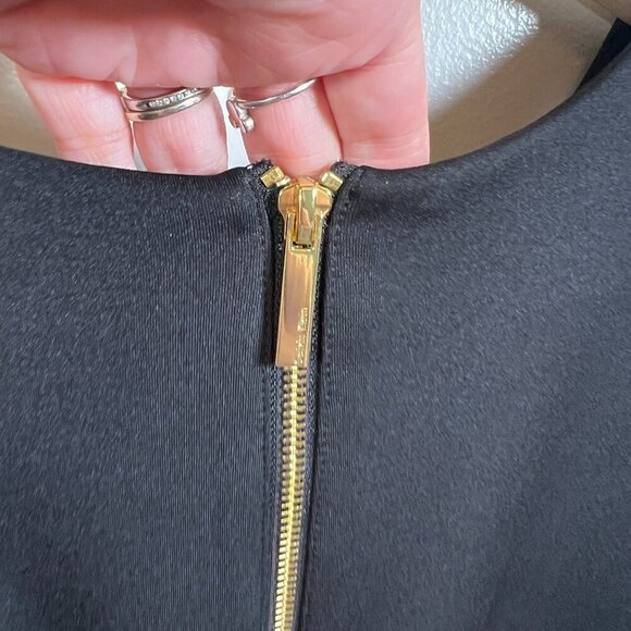 Calvin Klein Scuba Sheath Dress Size 22W Black Career Work Funeral Office - Picture 6 of 7